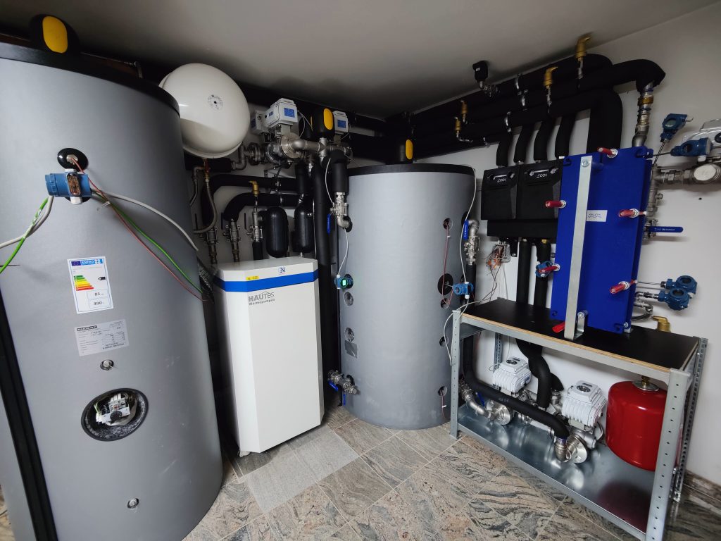 Engineering installatie warmtepomp