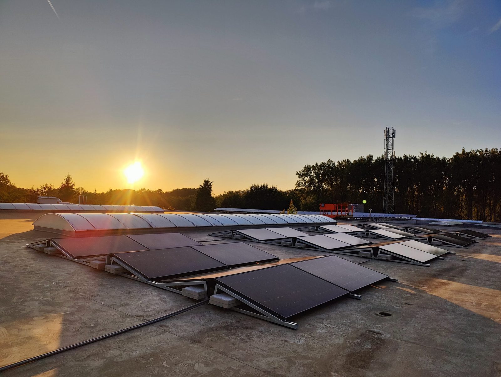 Zonne-energie installatie
